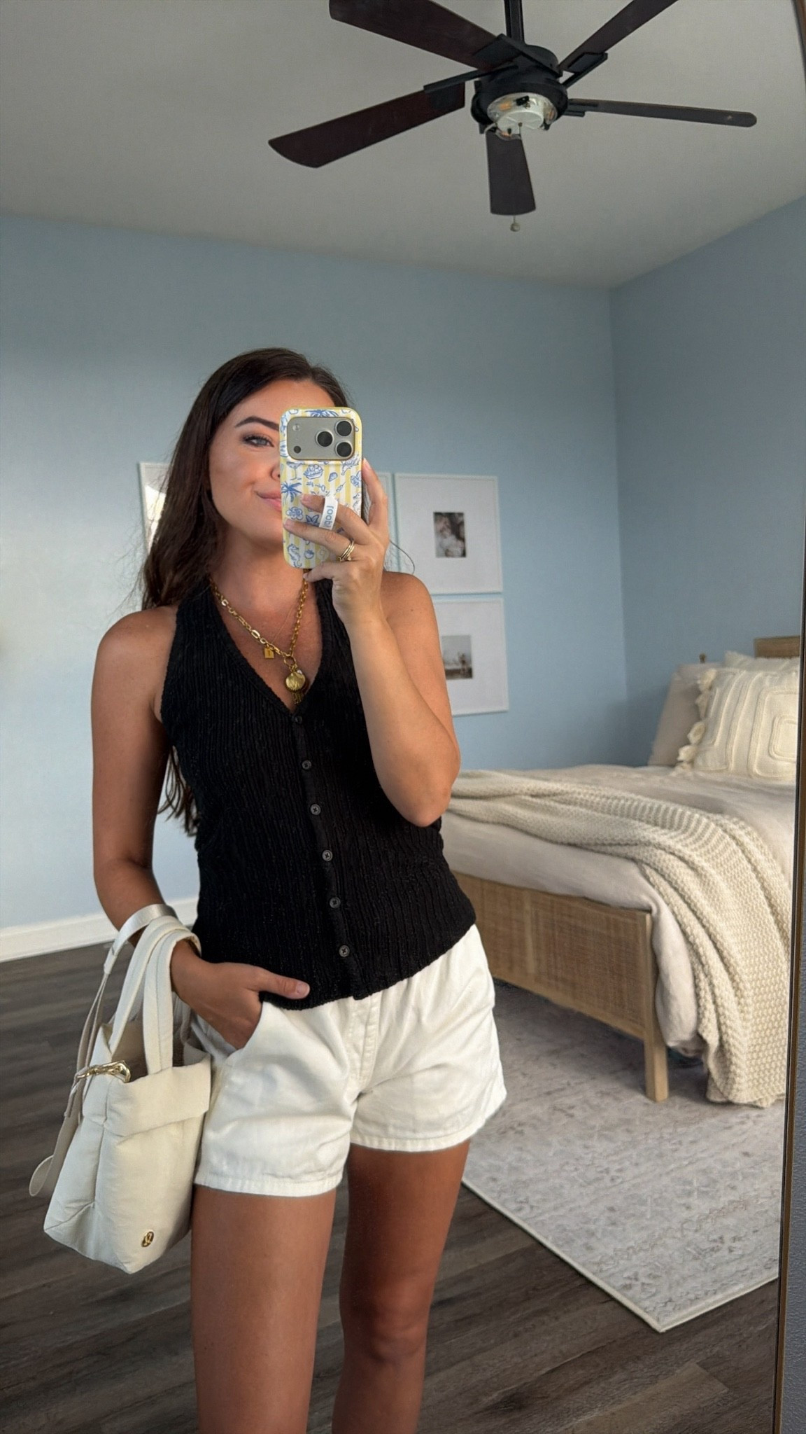 Target sale
Target outfit
Black halter - wearing size small
Lululemon bag
White shorts size xs 

Summer outfit
Vacation outfit

#LTKootd #LTKgrwm #LTKSaleAlert