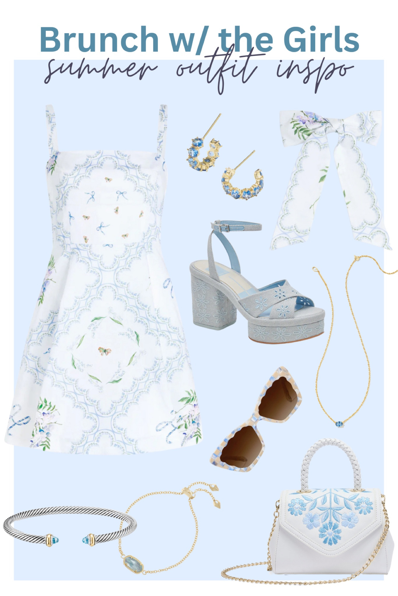 Brunch with the girls outfit inspo grand millennial coastal granddaughter best friends day out beach hamptons outfit 

#LTKStyleTip #LTKFindsUnder100