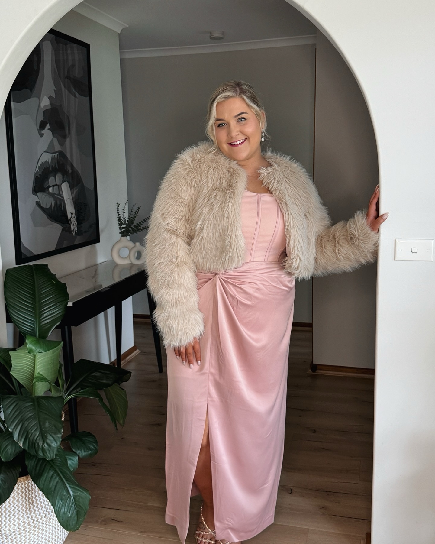 A little pink satin and fur moment 🎀 
-
-
-
#ccambassador #citychicofficial #ccworldofcurves #plussize #bridalinspo #size18 #weddingguessinspo #stylinspo #formaldressinspo #cocktailwear #cocktailattire #plussizefashion #styleblogger #curvy #contentcreator

#LTKplussize #LTKcurves #LTKwedding