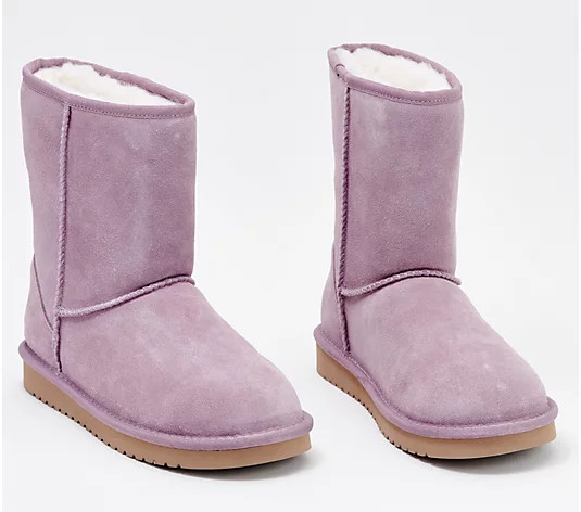 Koolaburra by UGG Suede Short Boots - Koola | QVC