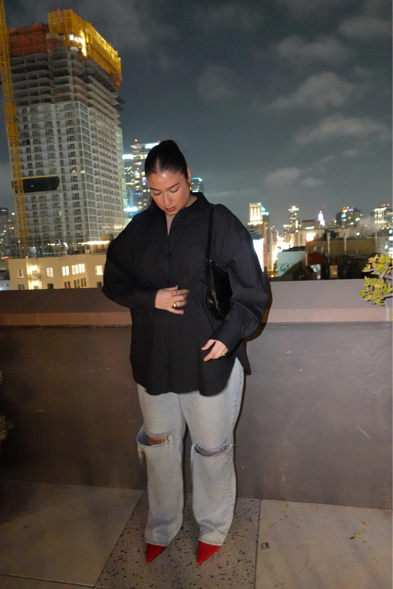 Last nights ootd 🩷 

#LTKfindsunder100 #LTKtravel #LTKbump
