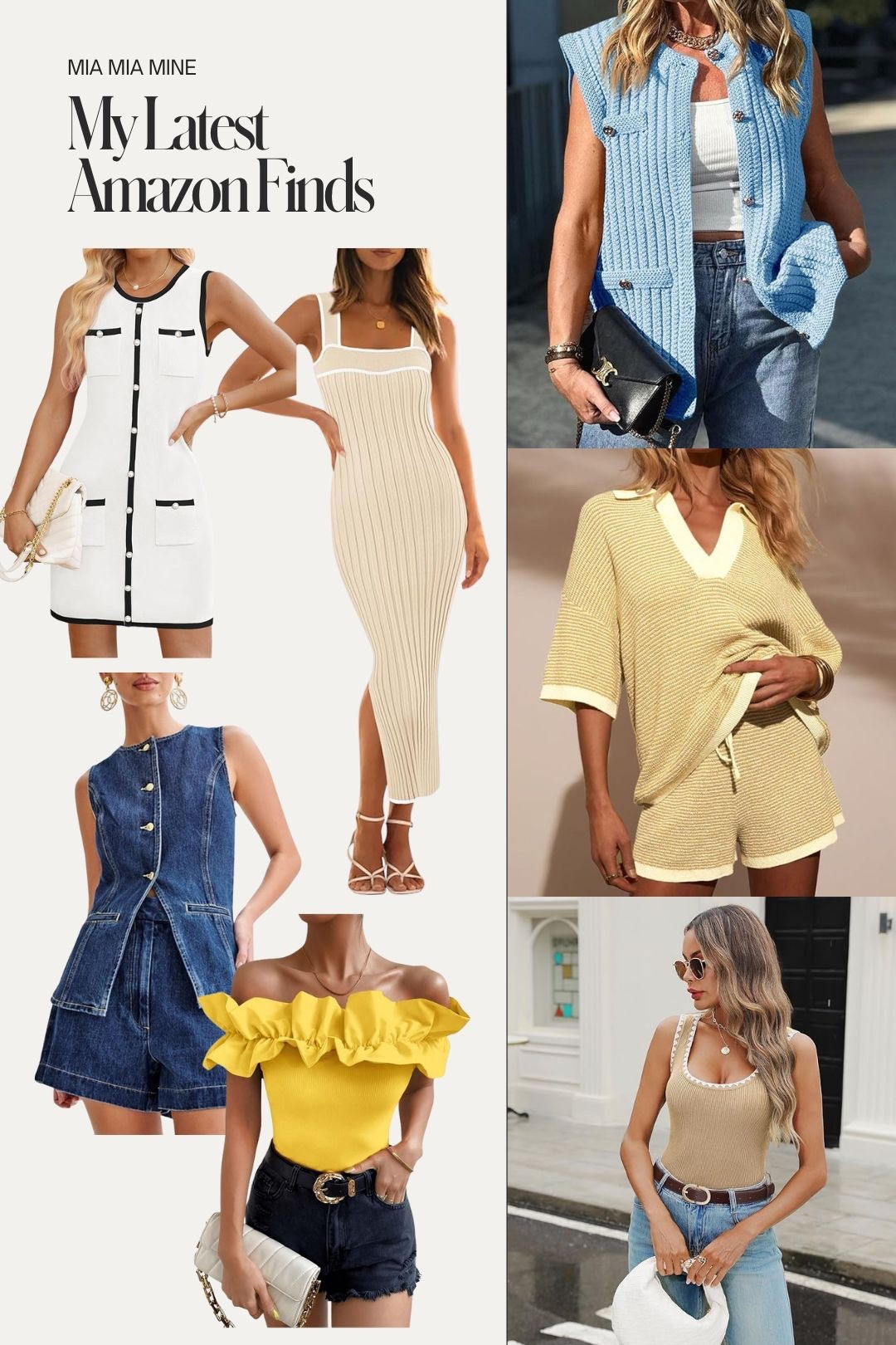 Amazon fashion finds under $60
Amazon summer dresses, matching sets and tops 



#LTKStyleTip #LTKFindsUnder50 #LTKFindsUnder100