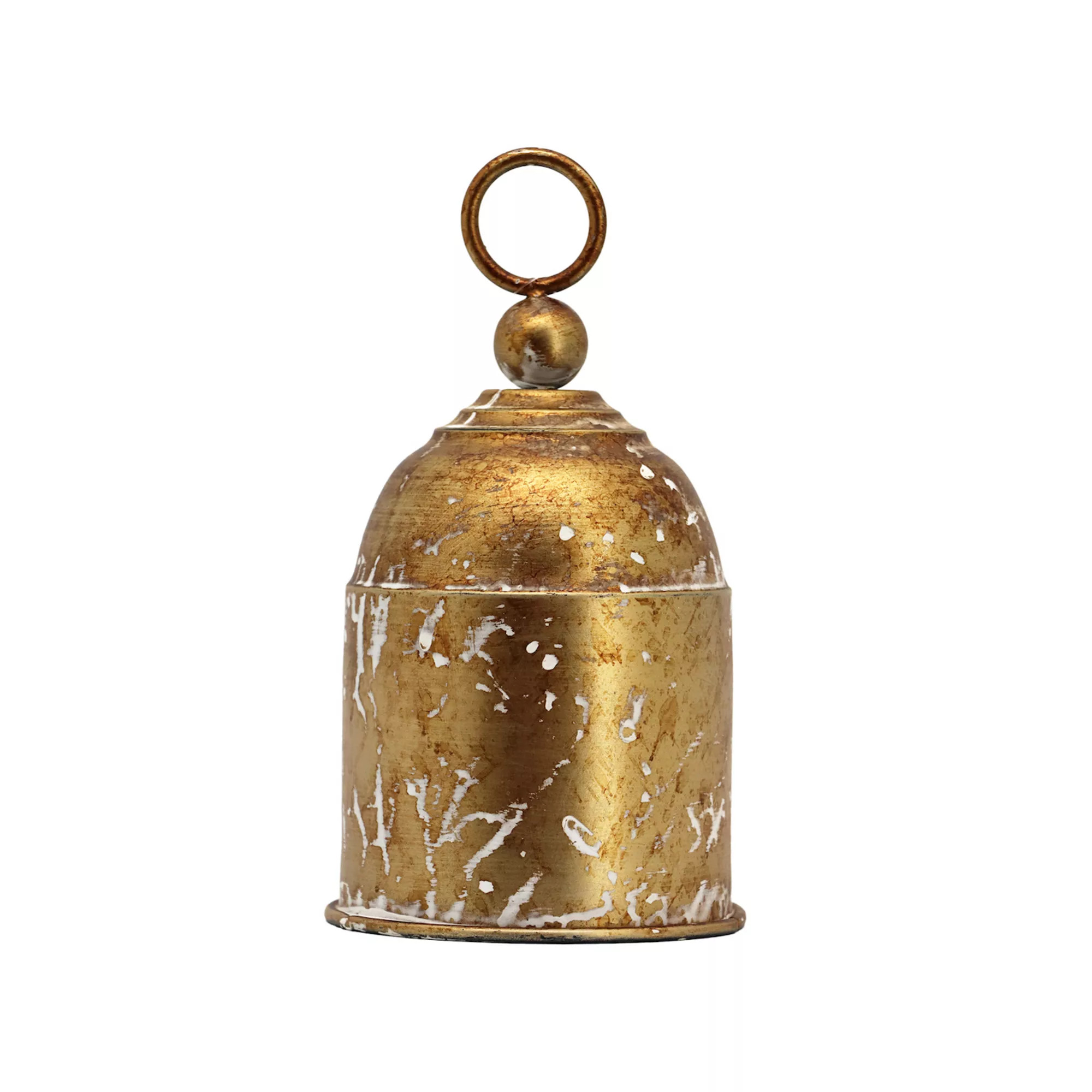 Parisloft Antique Gold Metal Bell Christmas Tabletop Decor - 8.1"H | Kohl's