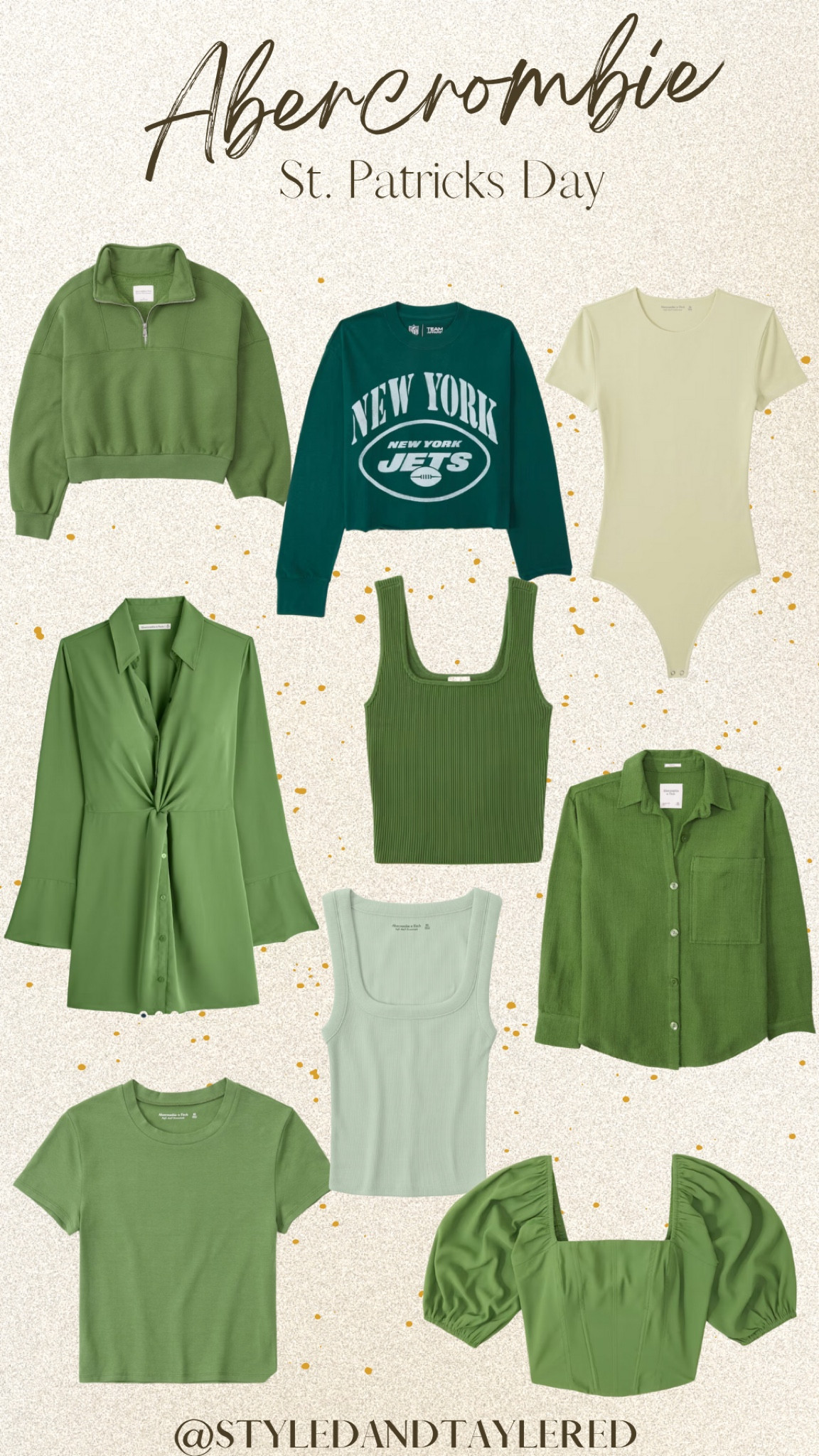 St. Patricks Day options from Abercrombie!! Still 25% off now -12th!! 

#LTKstyletip #LTKsalealert #LTKSale