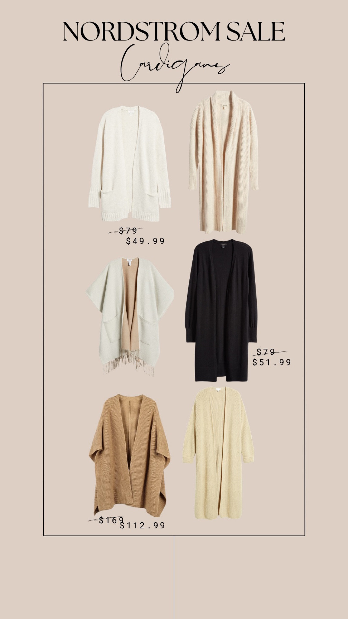 Nordstrom anniversary sale top selects! Cardigans 

#LTKsalealert #LTKxNSale