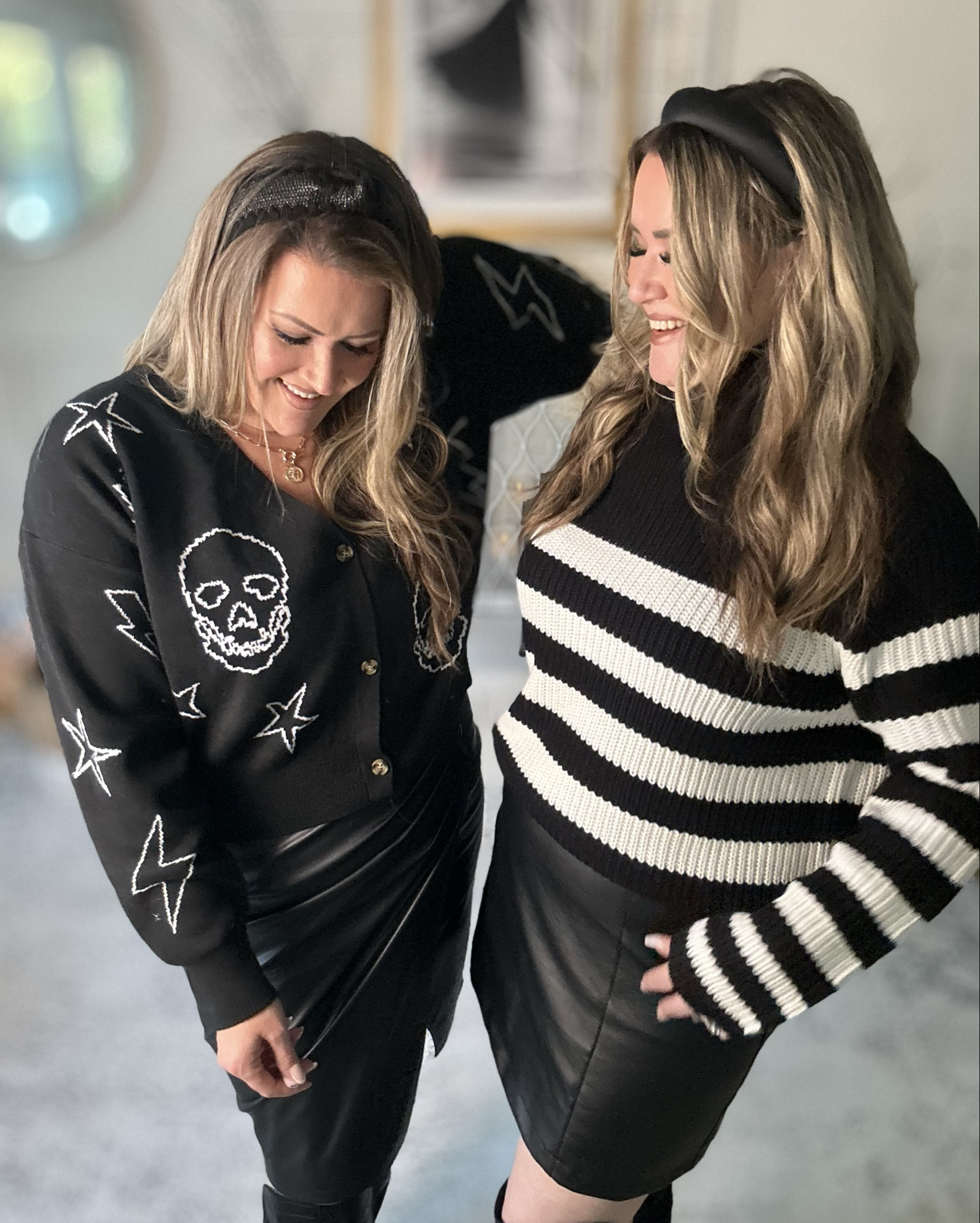 These spooky sweaters are so, so comfy AND super affordable at under $20 each!!! The skulls & stars sweater runs a little large, so keep that in mind when ordering! Hugs, Amber & Aimee


#fallfashion #halloween #halloweenfashion #halloweenstyle #spookyfashion #spookystyle #styletips #walmartcreator #walmartfashion #amazonfinds #amazonfashion

#LTKSeasonal #LTKHalloween #LTKStyleTip