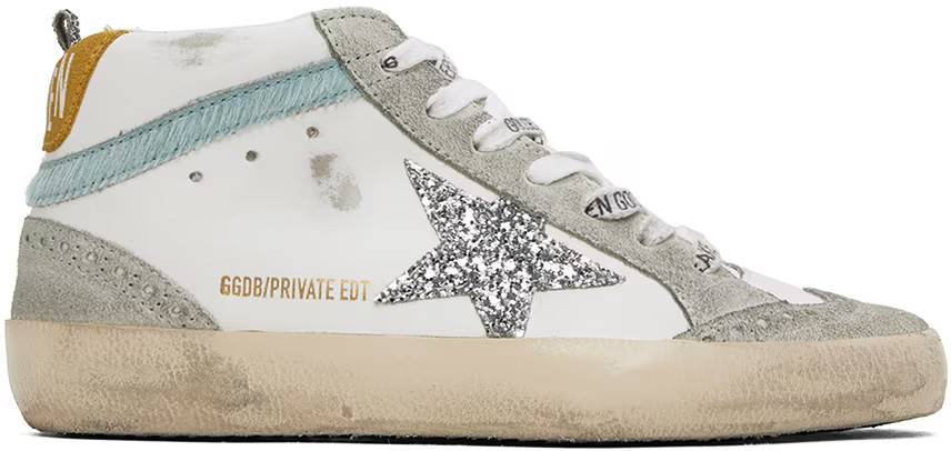 SSENSE Exclusive Off-White Mid Star Sneakers | SSENSE