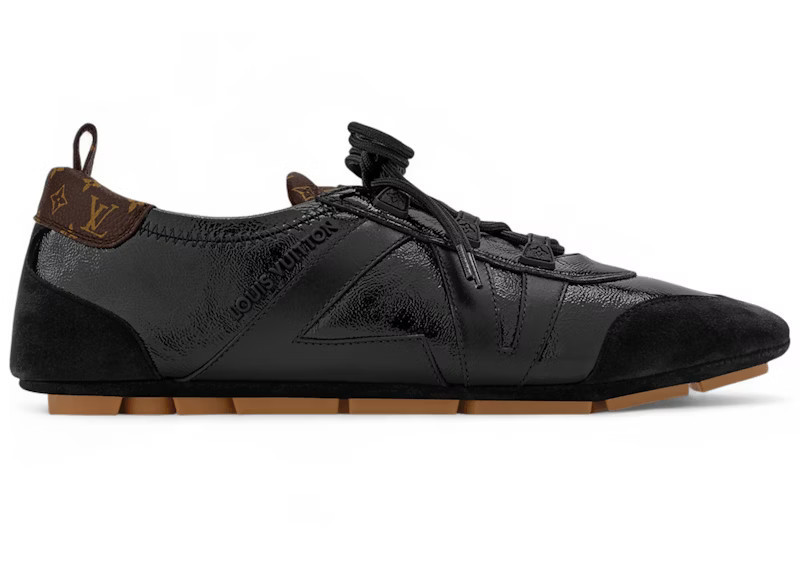 Louis Vuitton LV Sneakerina Gum Monogram Heel (Women's) Sneakers in Black | StockX
