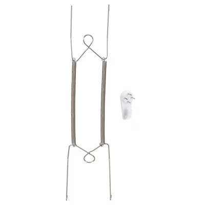 Unique Bargains Stainless Steel Invisible Design Tip Protector Vertical Plate Holder 1 PCS 12 Inch | Target