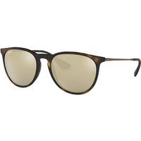 Ray Ban Erika @collection Unisex Sunglasses Lenses: Yellow, Frame: Brown - RB4171 865/5A 54-18 | Ray-Ban UK