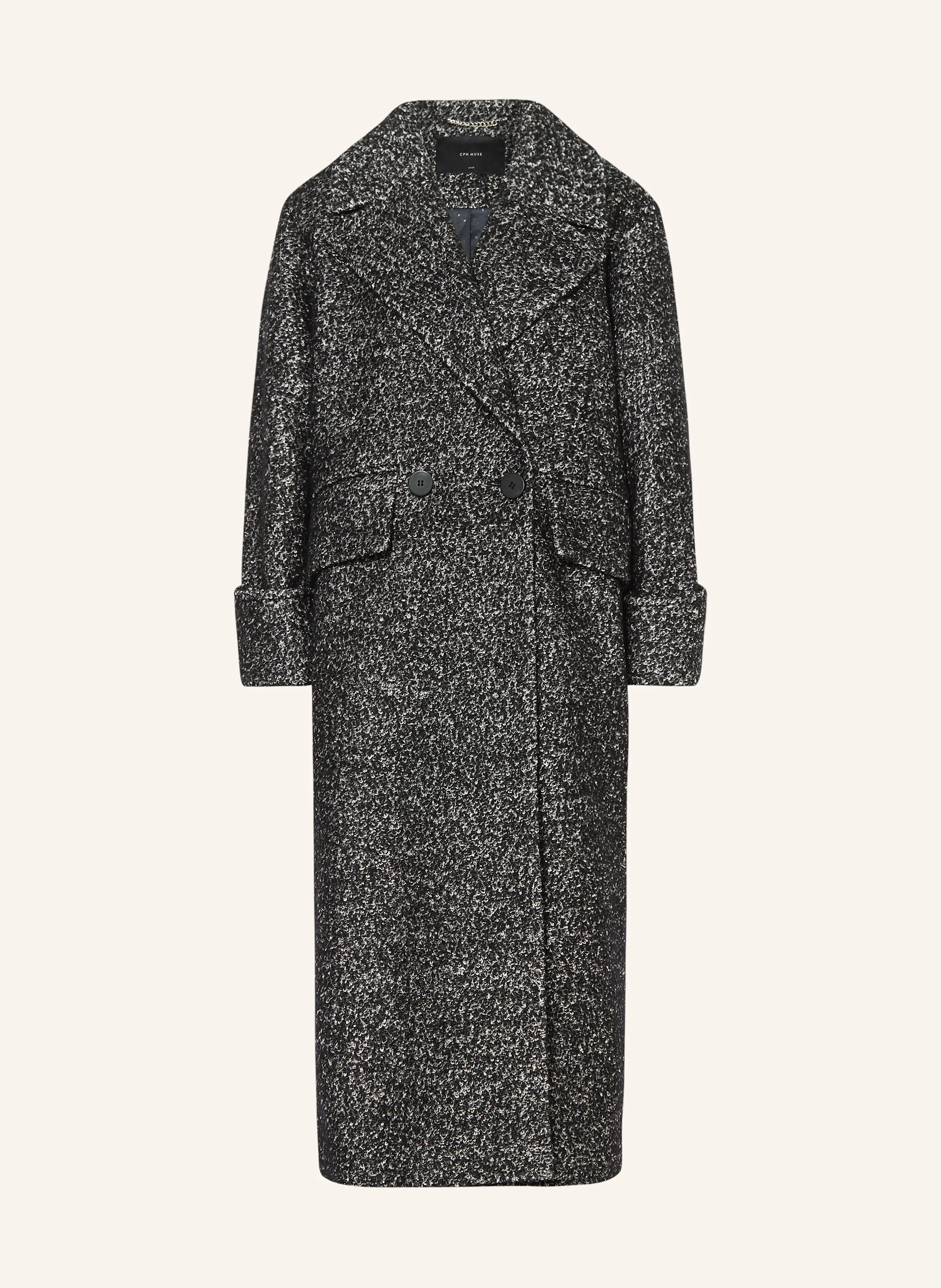 COPENHAGEN MUSE Mantel CMZAG in schwarz/ weiss | Breuninger (DACH)