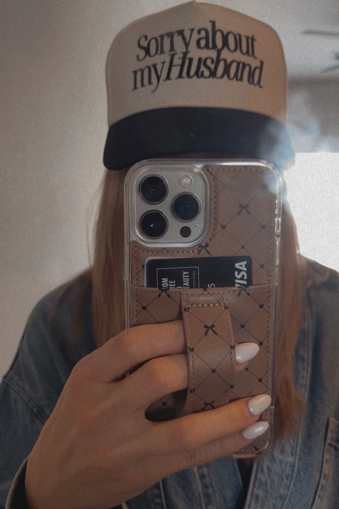 Wallet phone case ,, bow obsessed ,, trucker hat 

#LTKFindsUnder50 #LTKTravel