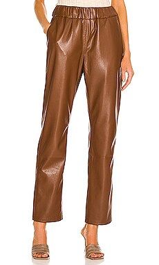 ANINE BING Colton Track Pant in Brown from Revolve.com | Revolve Clothing (Global)