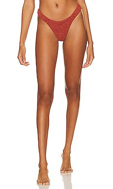 Dynasty Scrunchie Thong Bikini Bottom
                    
                    Nookie | Revolve Clothing (Global)