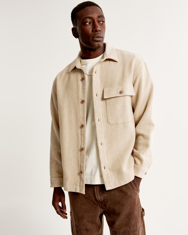 Heavyweight Flannel | Abercrombie & Fitch (US)