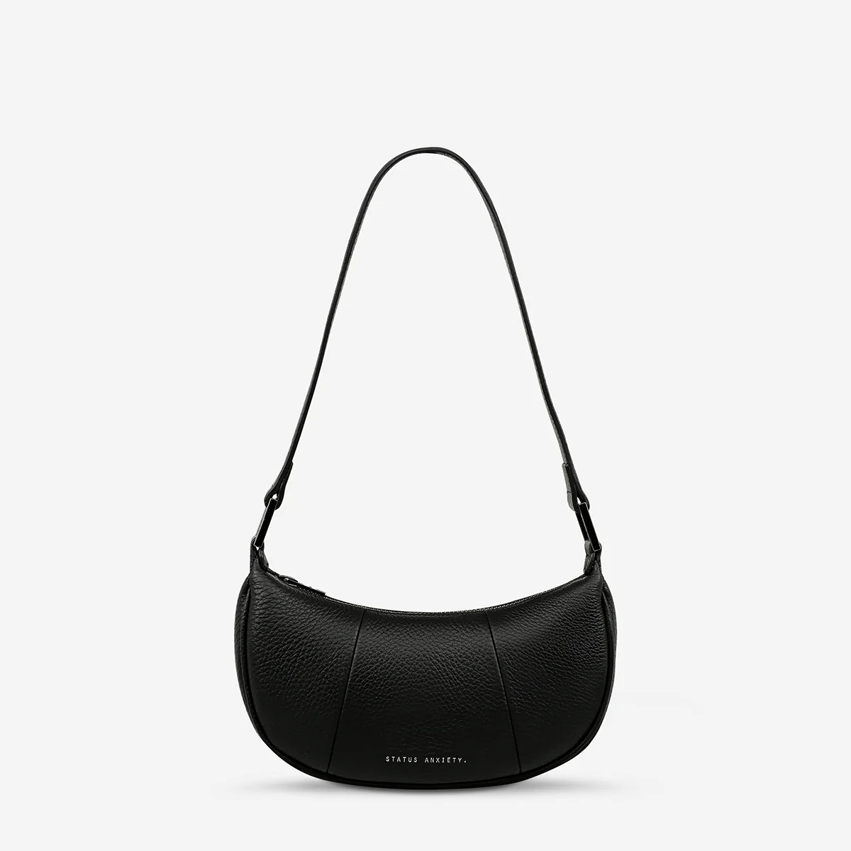 Solus Women's Black Leather Bag | Status Anxiety® | Status Anxiety 