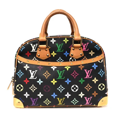 Louis Vuitton Monogram Multicolor Trouville Black | FASHIONPHILE (US)