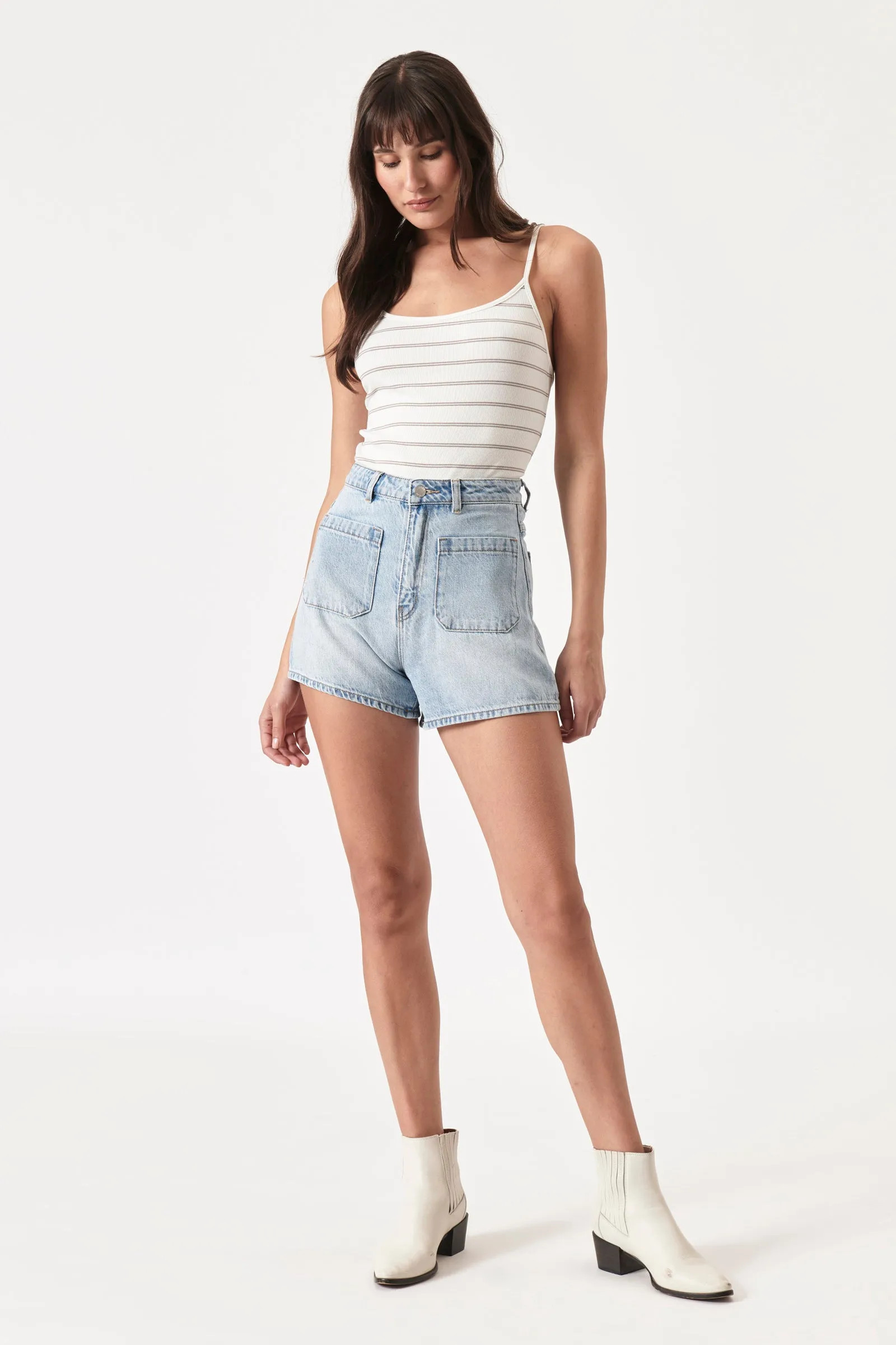 Buy Mirage Sailor Short - Lyocell Blue Online | Rollas Jeans | Rolla's Jeans APAC