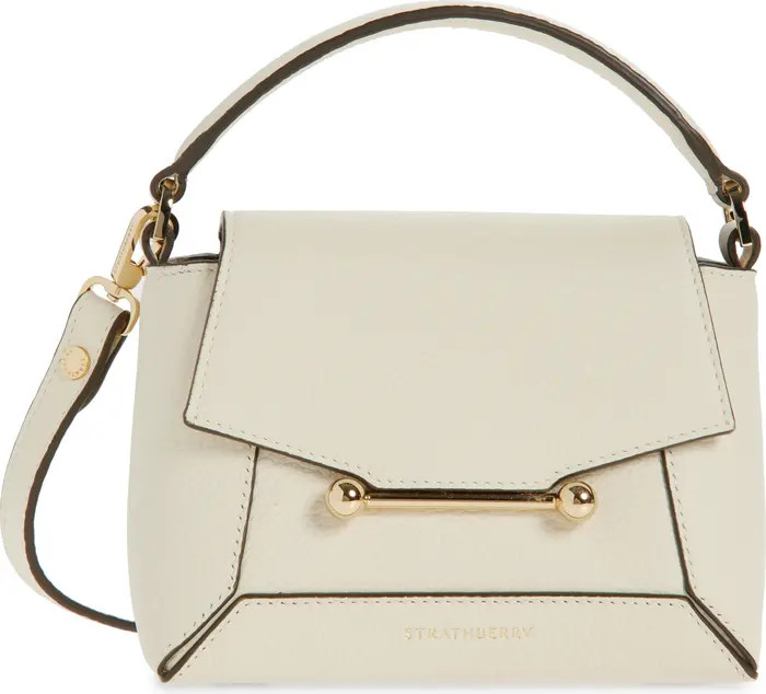 Nano Mosaic Grained Leather Top Handle Bag | Nordstrom