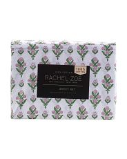 Cotton Diamond Bloom Sheet Set | TJ Maxx