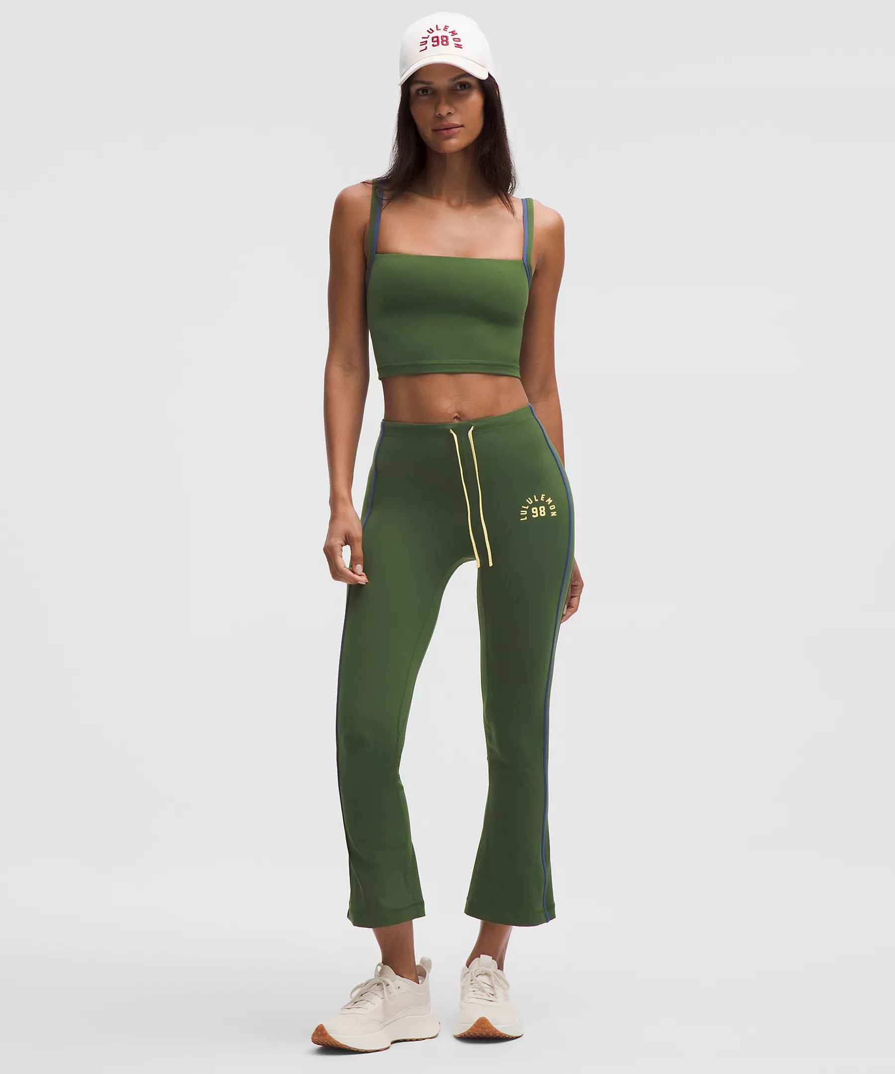 Nulu Sporty Trim Mid-Rise Flared Pant | Lululemon (US)