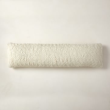 Wool Knit Oversized Lumbar Pillow Cover | West Elm (US)