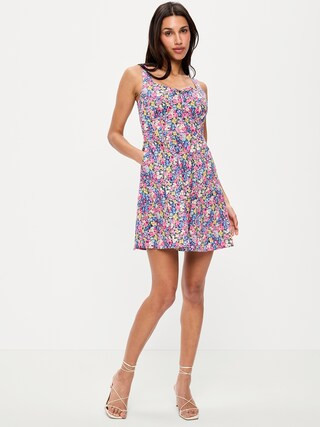 Fit & Flare Cami Mini Dress | Old Navy (US)