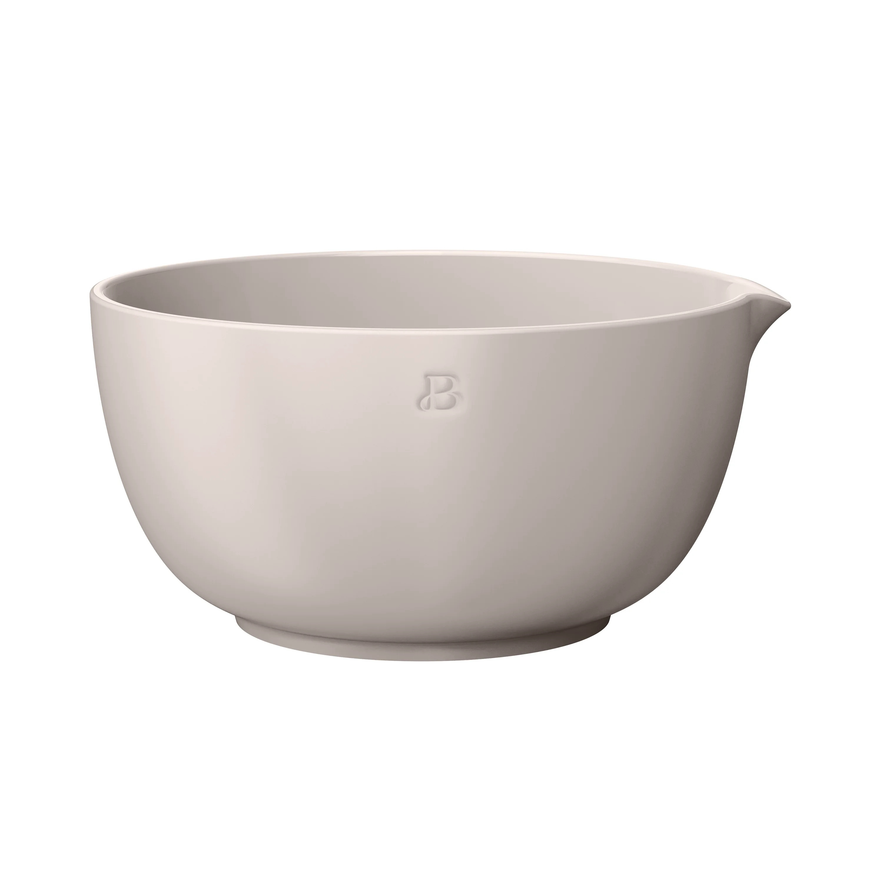Beautiful 3 QT Stoneware Batter Mixing Bowl, Porcini Taupe by Drew Barrymore | Walmart (US)