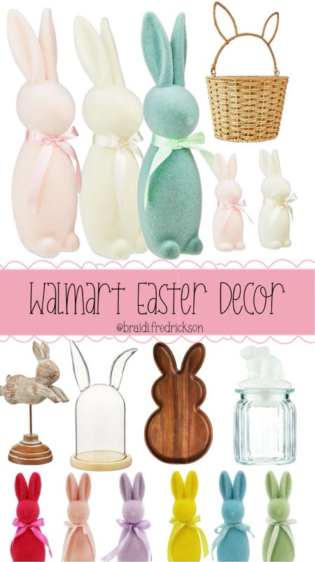 Flocked bunnies are back at Walmart this year plus lots of other cute items. I love the white ones! 😍

#LTKfamily #LTKSeasonal #LTKhome