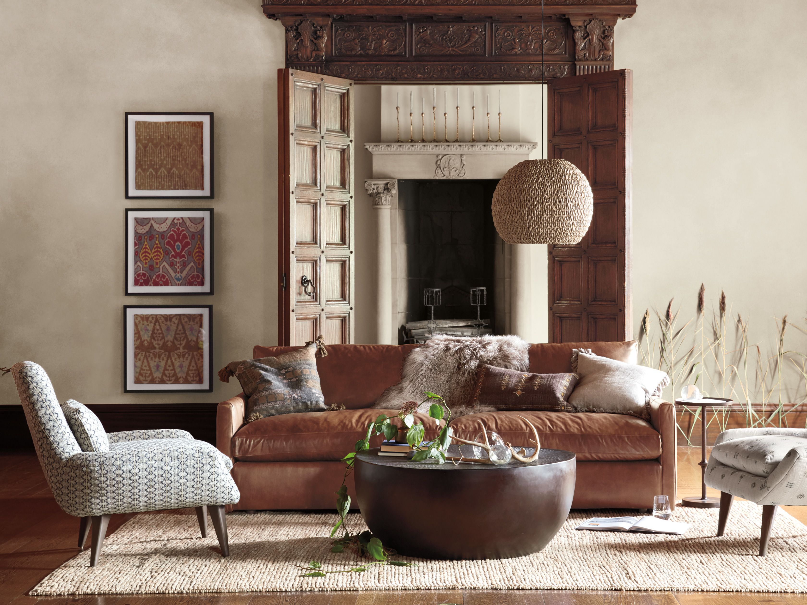 Radial Drum Coffee Table | Arhaus