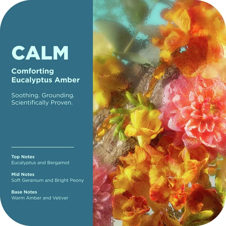 OLLY Calm Body Wash Repairs Skin Barrier & Soothe Stress Eucalyptus Amber, 17 oz | Walmart (US)