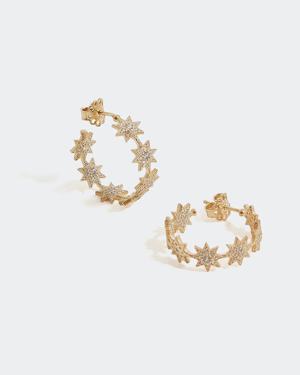 Cosmic Hoop Earrings | Soru Jewellery