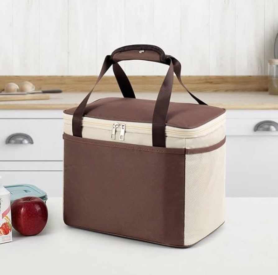 Amazon.com: Reusable Lunch Bag Lunch Box for Women Men, Insulated Lunch Tote Bag, Handbags Case H... | Amazon (US)