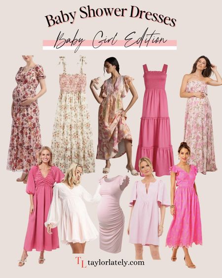 perfectly pink baby shower dresses! Baby shower dresses for baby girl 🎀

#LTKstyletip #LTKunder100 #LTKbump
