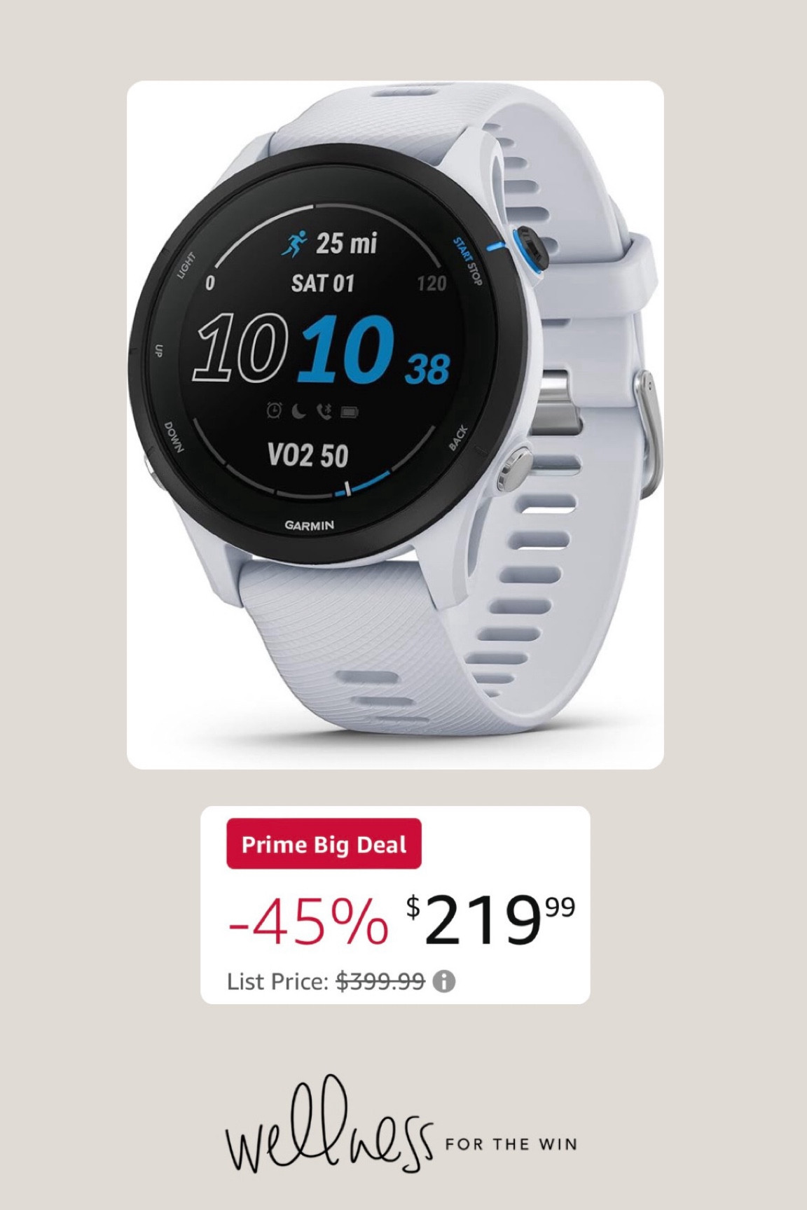 Huge sale on my Garmin fitness watch!! I love this thing and the battery life is amazing. Only have to charge 1-2x a week! 

#LTKFitness #LTKActive #LTKGiftGuide