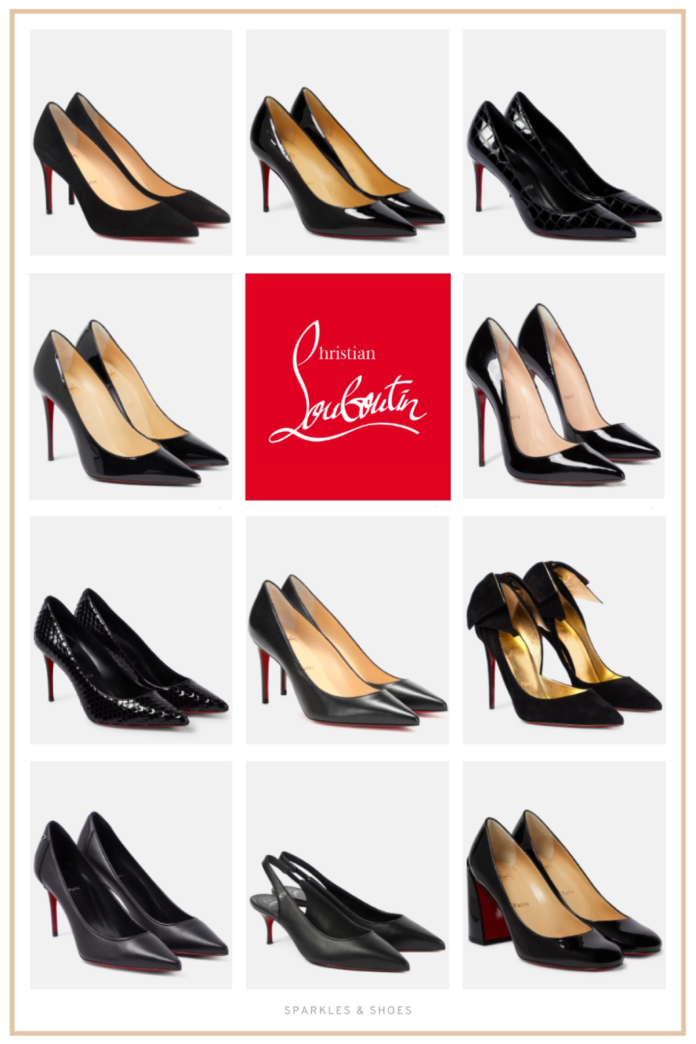 Oh hello Christian Louboutin pumps! Look how many styles there are of the So Kate! 

#ChristianLouboutin #blackpumps