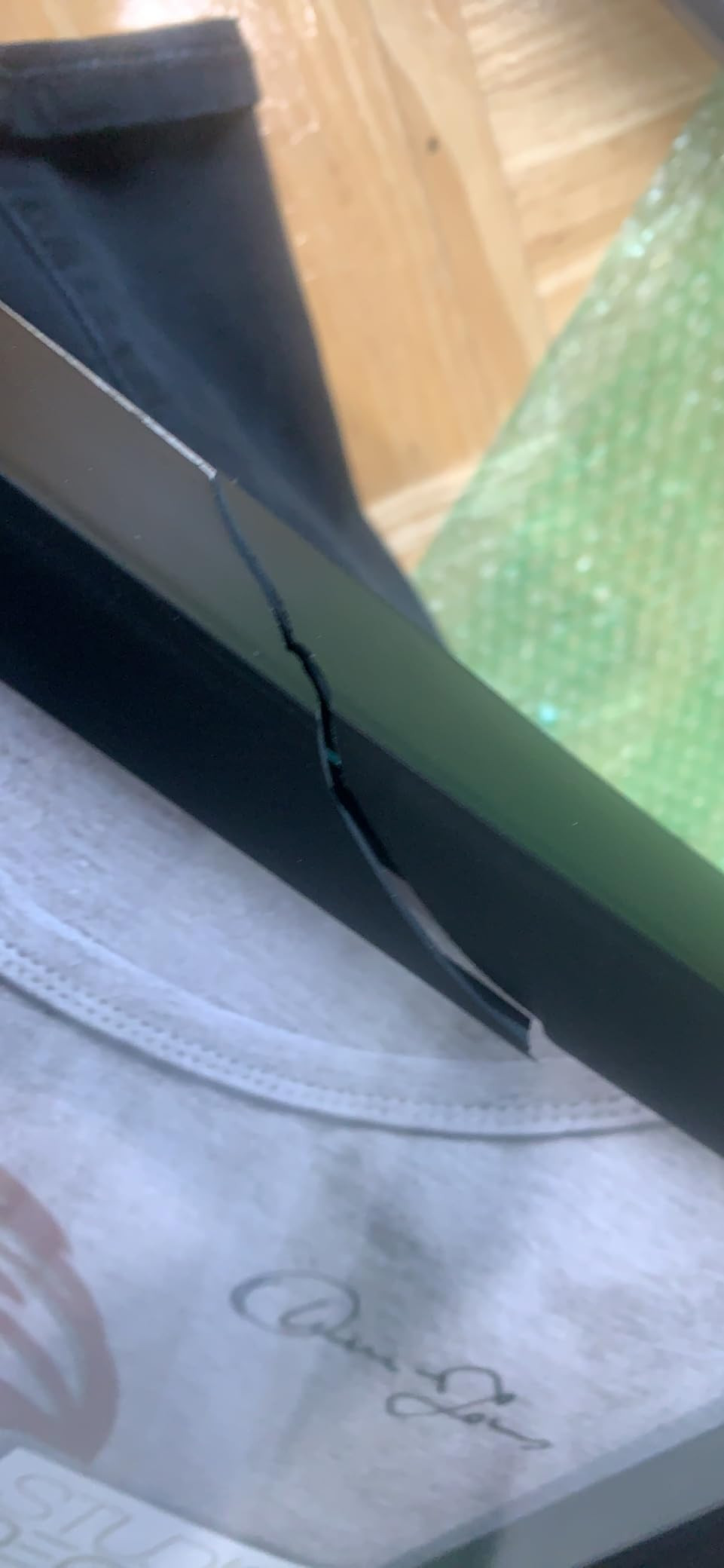 T-Shirt Display Frame by Studio Décor - Display Case for Shirts, Jerseys, Memorabilia - Black, 1... | Amazon (US)