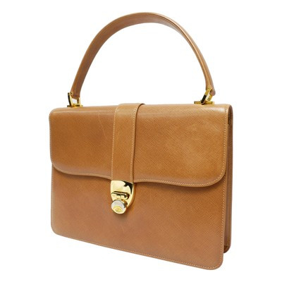 GUCCI Handbag 1970s Vintage Sherry Line Brown Gold Leather with Crest Charm  | eBay | eBay US