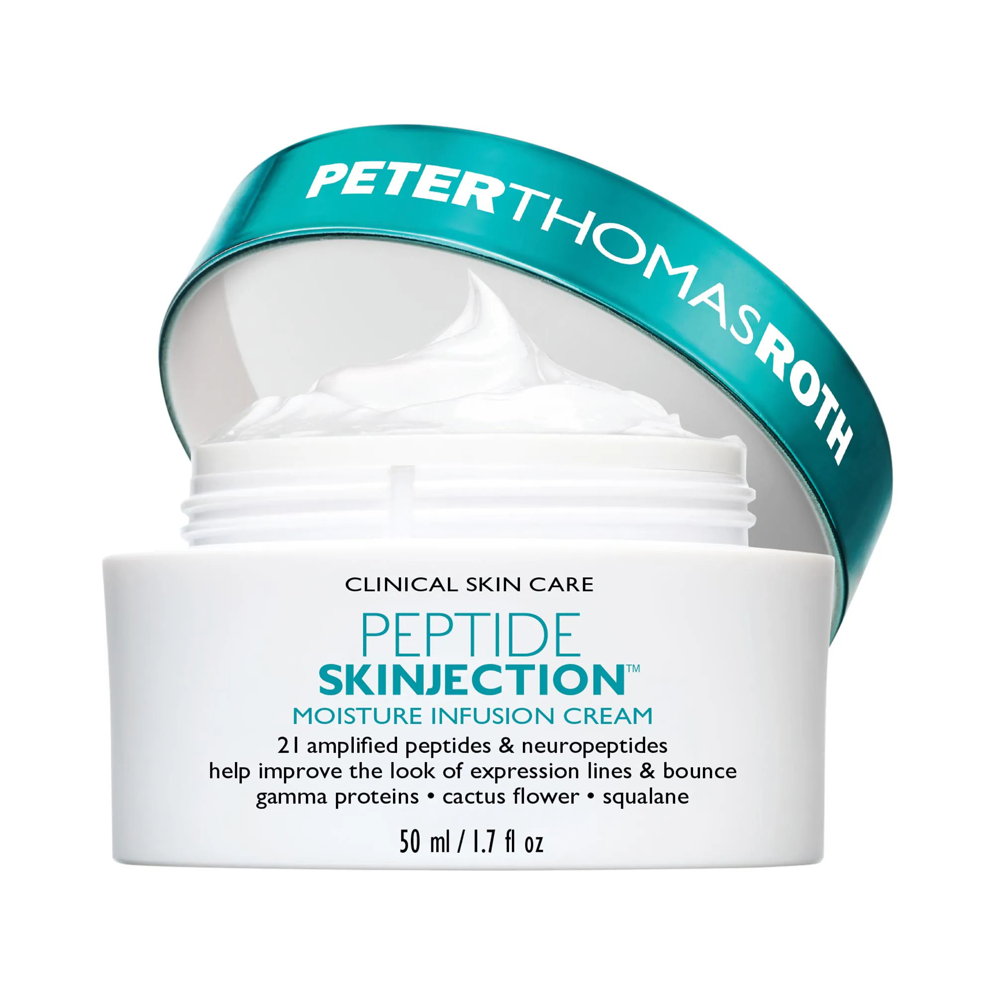 Peter Thomas Roth Peptide Skinjection Moisture Infusion Refillable Cream 1.7 oz / 50 ml | Sephora (US)