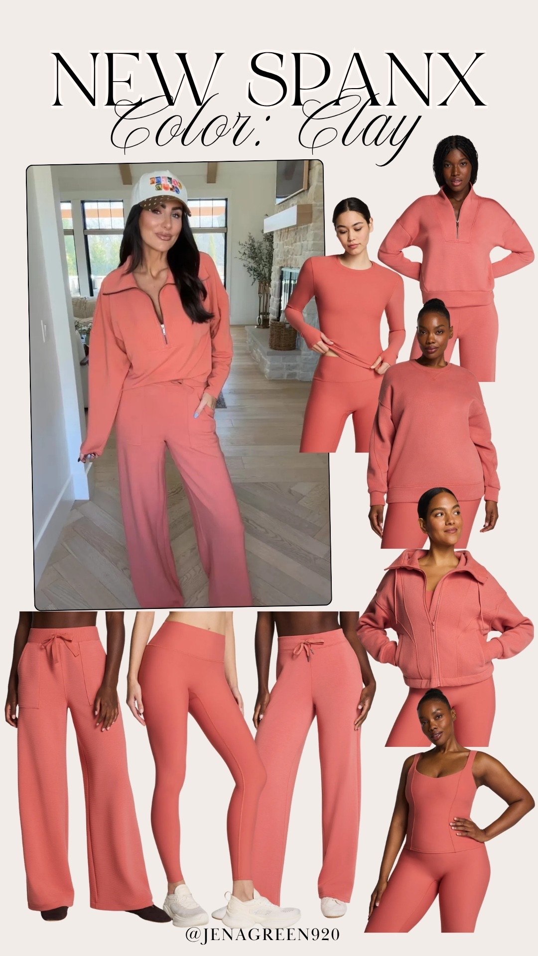 Spanx Clay Color | Matching Set | Athleisure | Wide Leg Sweats

#LTKootd #LTKSeasonal