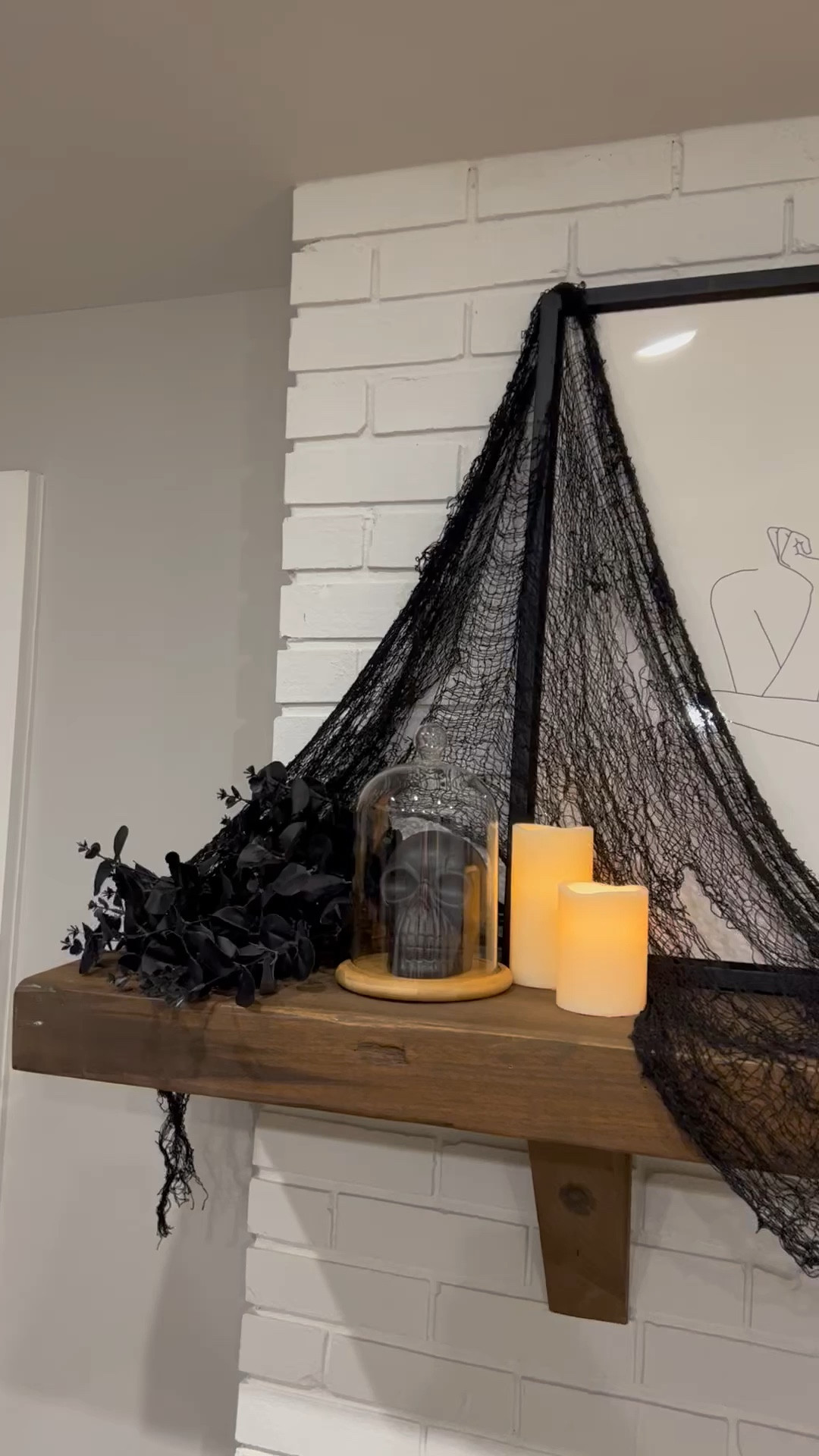 Quick and easy target Halloween mantle.

#LTKHoliday #LTKSeasonal #LTKHalloween