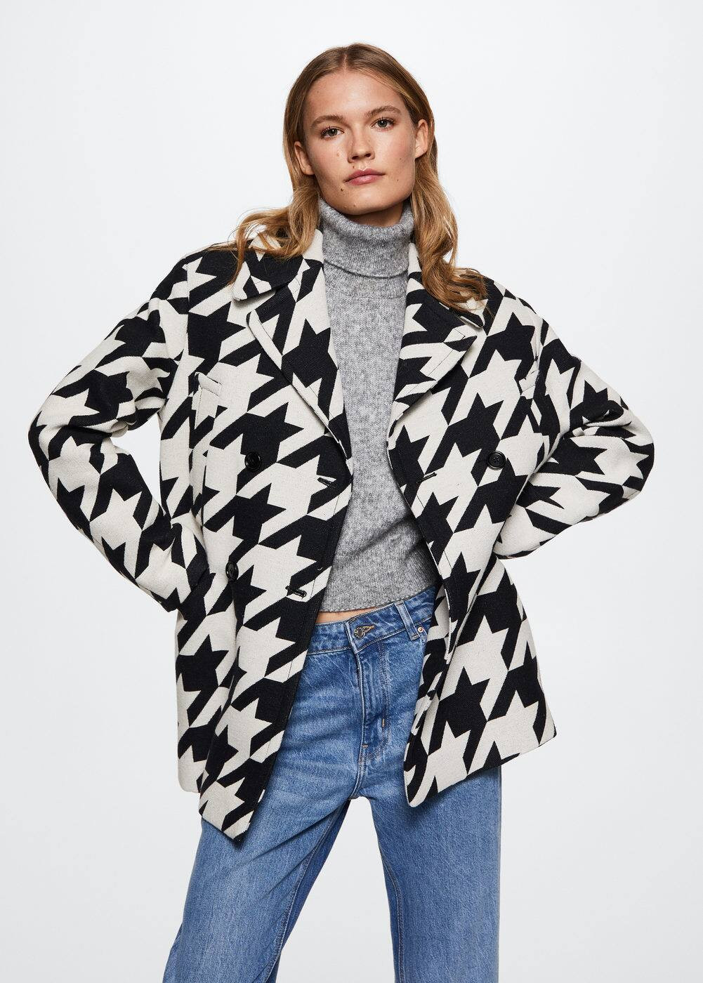 Manteau coton boutonné | MANGO (FR)