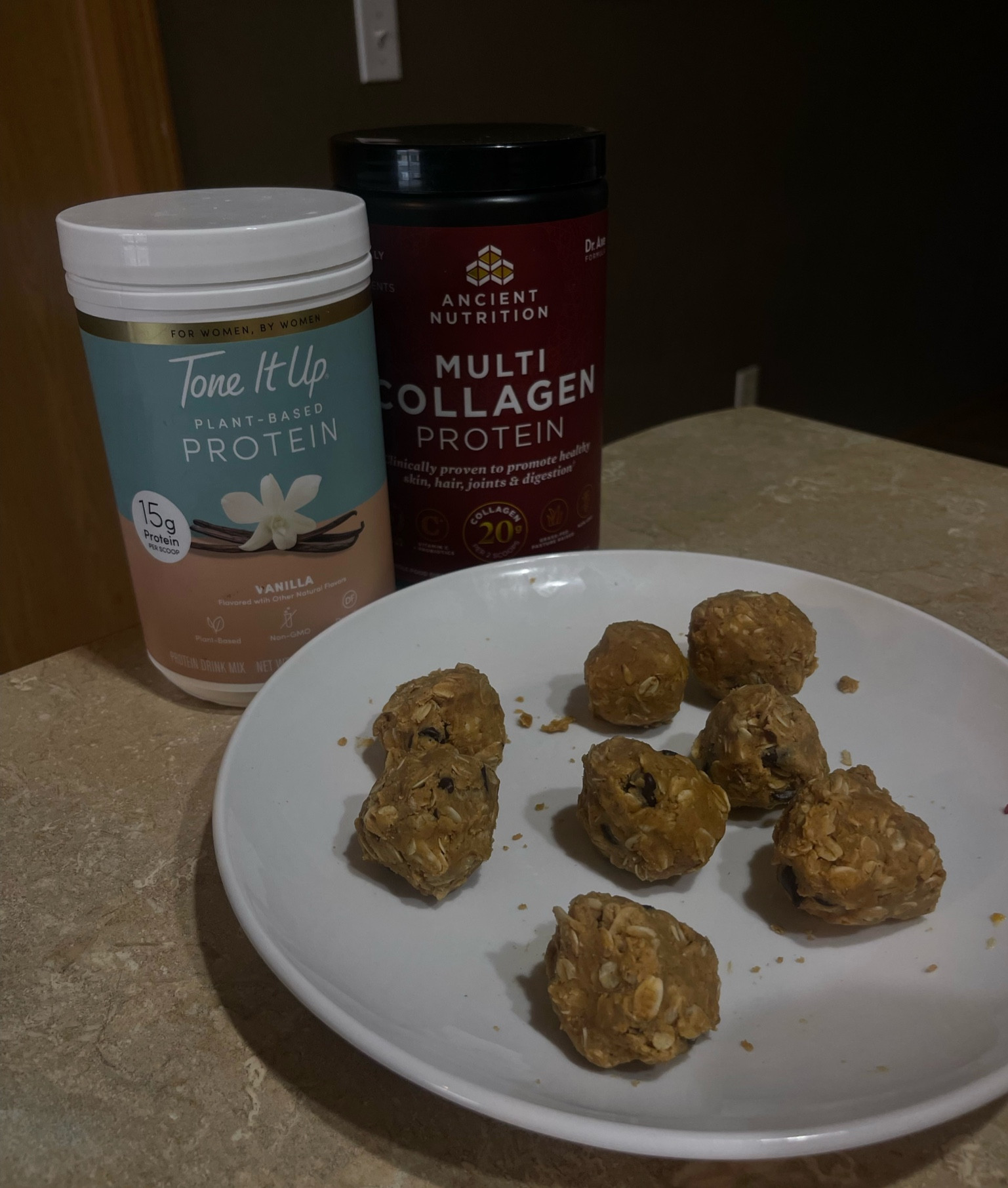 exact vanilla protein powder & collagen used to make my protein balls 

#LTKSeasonal