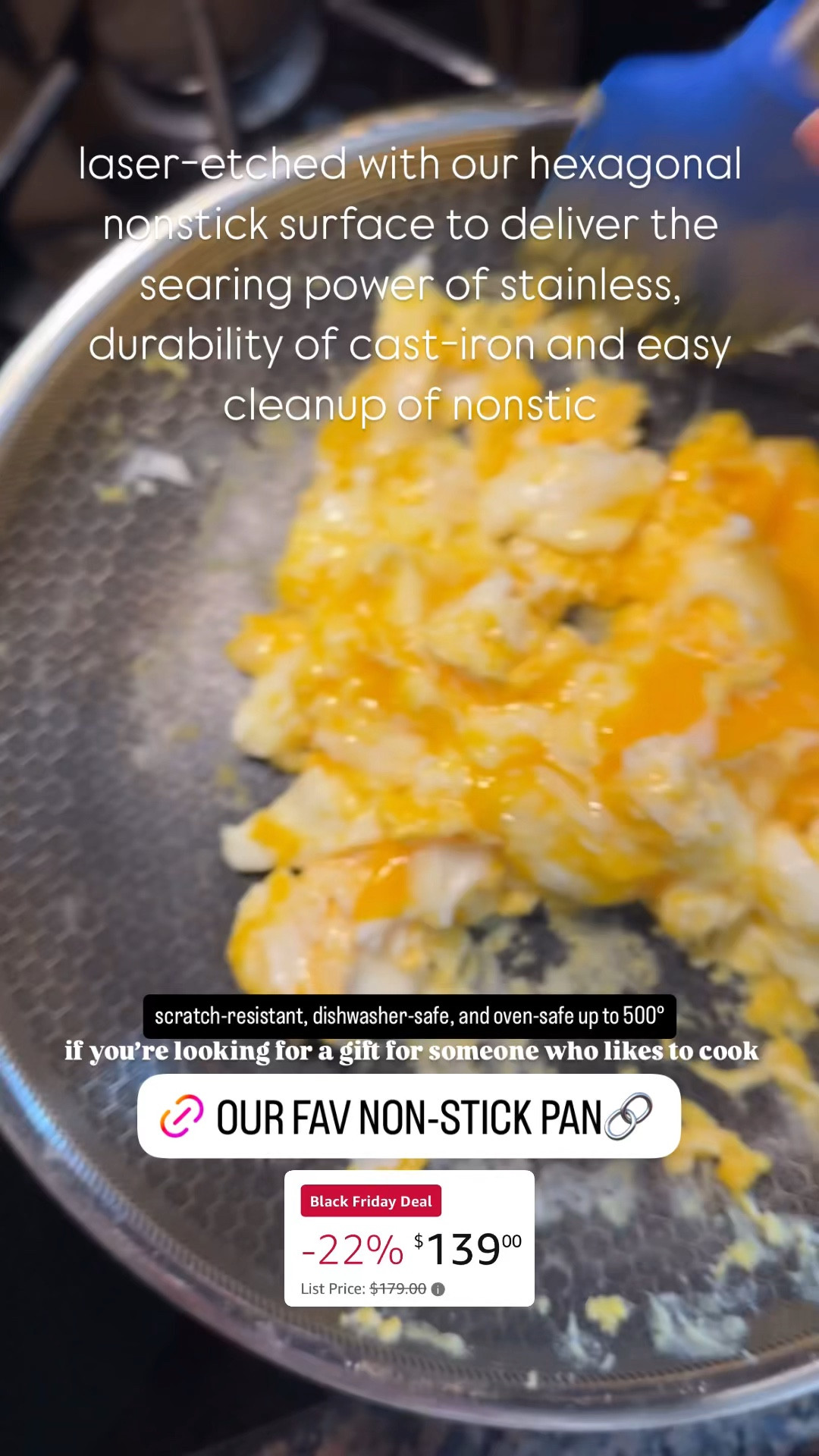 Our favorite non-stick pan 22% off on Amazon for Black Friday 🧑‍🍳 

#LTKSaleAlert #LTKHome