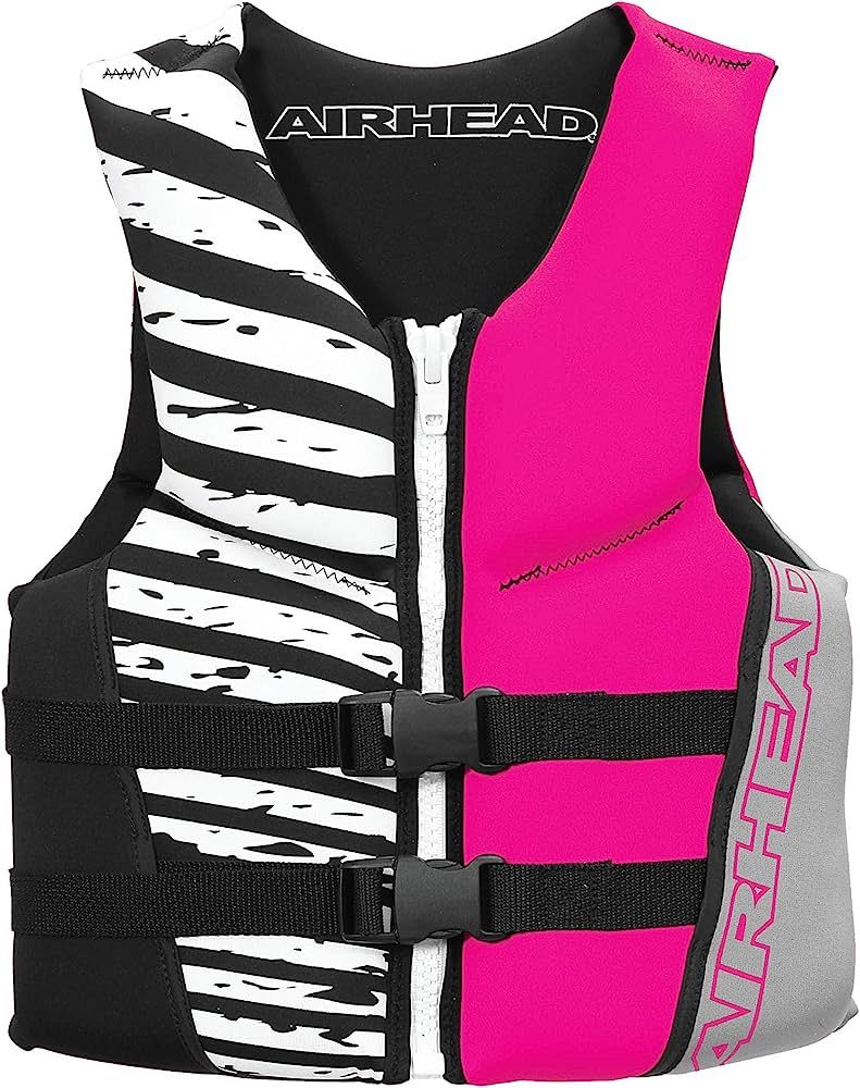 Airhead Wicked Kwik-Dry NeoLite Flex Life Jacket, Youth and Women's, US Coast Guard Approved | Amazon (US)