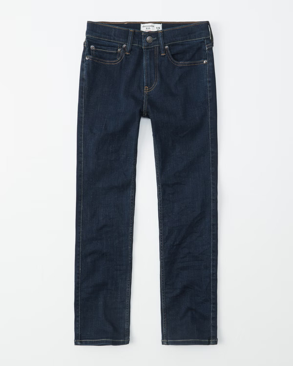 boys straight jeans | boys bottoms | Abercrombie.com | Abercrombie & Fitch (US)