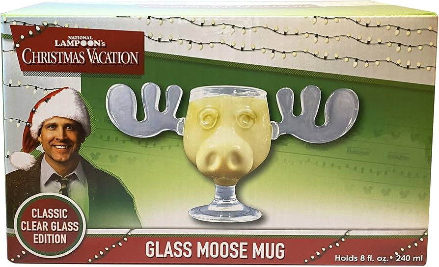 ICUP National Lampoon's Christmas Vacation Griswold Moose Mug, 8 oz, Clear | Amazon (US)