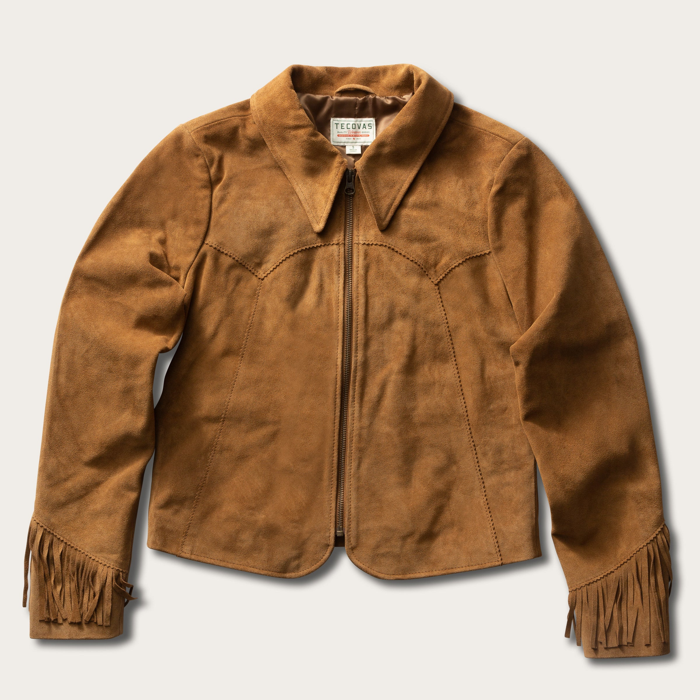 Women's Suede Fringe Jacket | Tecovas