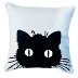 Black Cat Pillow | Grandin Road | Grandin Road