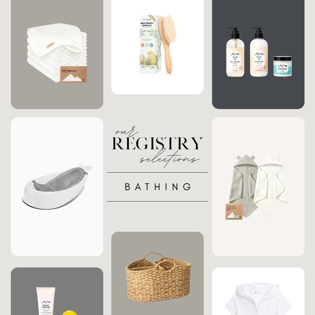 Our registry selections for bathing 🫧 

#LTKKids #LTKmomlife #LTKBaby